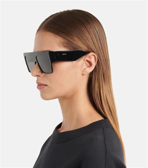 flat black sunglasses celine|where to buy Celine sunglasses.